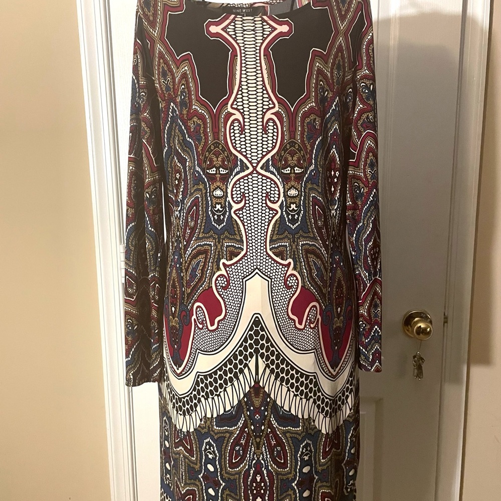 Nine West print dress